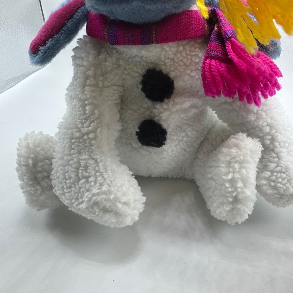 Disney Eeyore Snowman Plush 11" Winnie The Pooh & Friends Christmas Winter - Picture 7 of 10